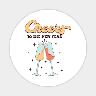 cheers to the new year Magnet